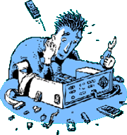 Graphic of computer in pieces